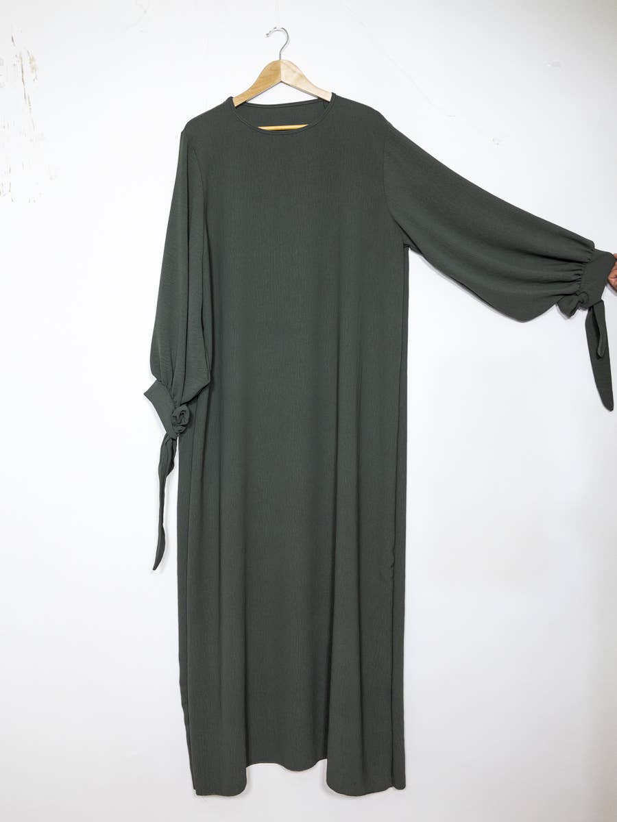 Abaya manches papillon