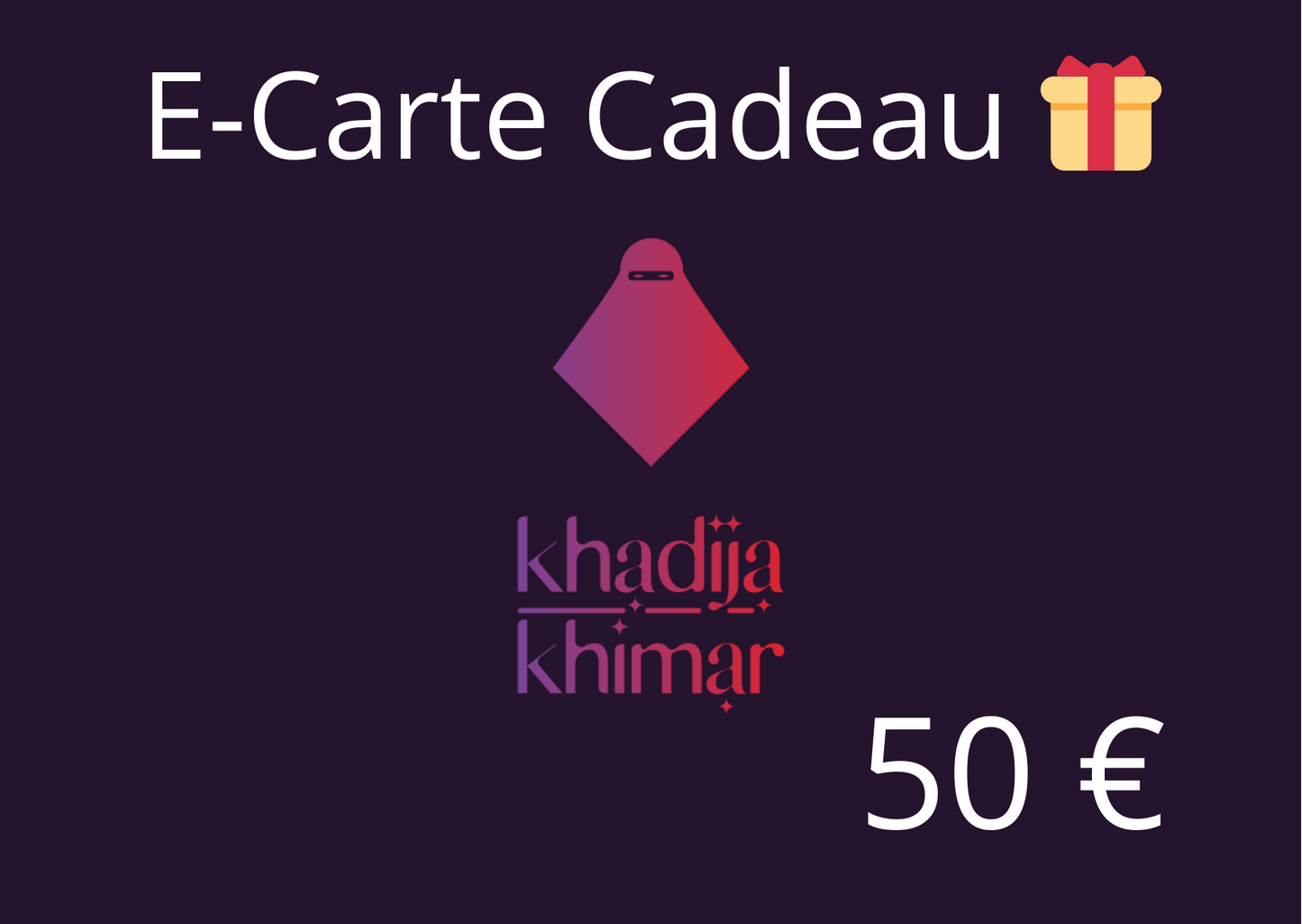 Carte cadeau